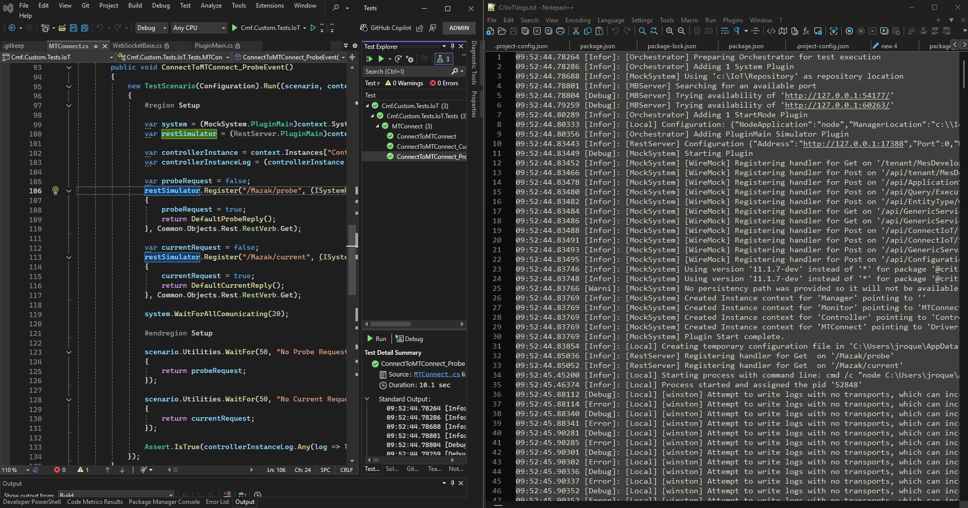 Part II - MTConnect Driver - Building Some Tests