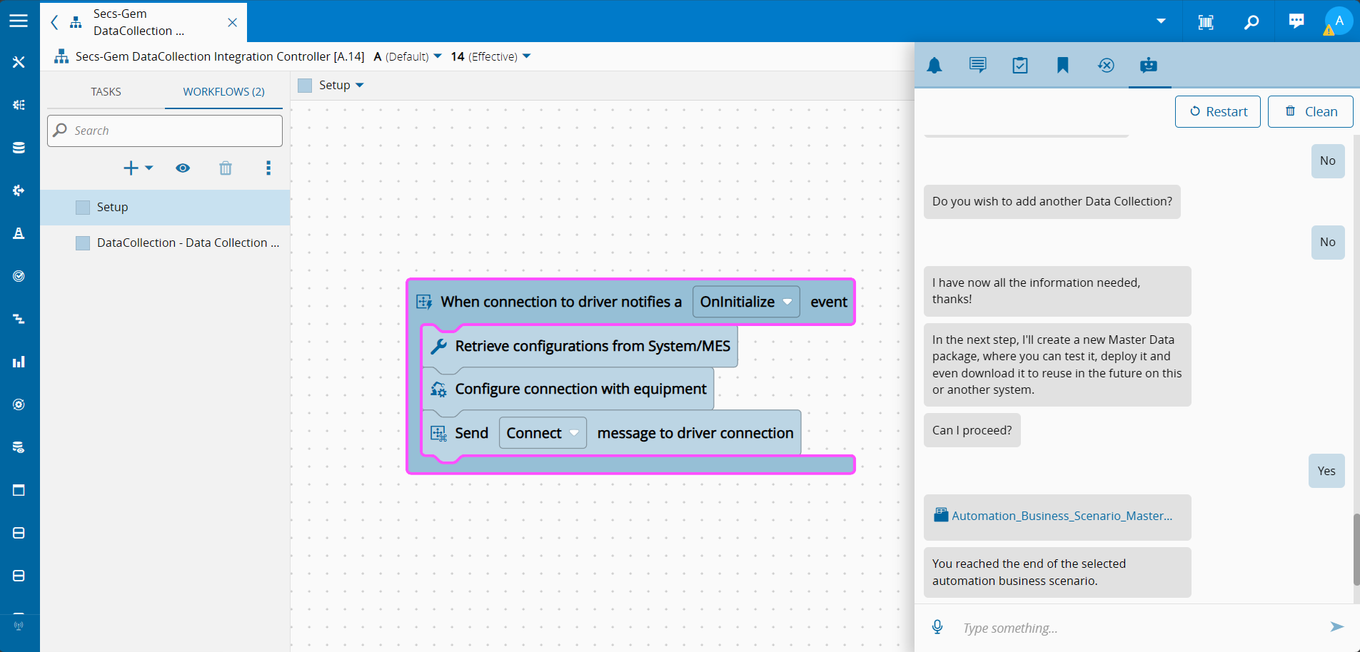 Guaranteed Outcomes: Building Deterministic Chat Workflows with Business Scenarios